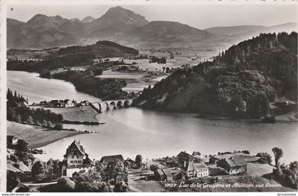 Suisse - BULLE - Lac de la Gruyère et Moléson vus d' avion