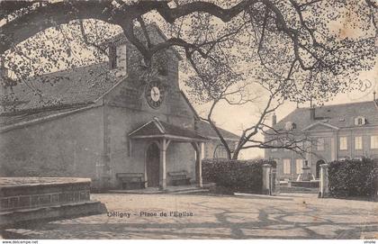 A-19-5519 : CELIGNY. PLACE DE L EGLISE.