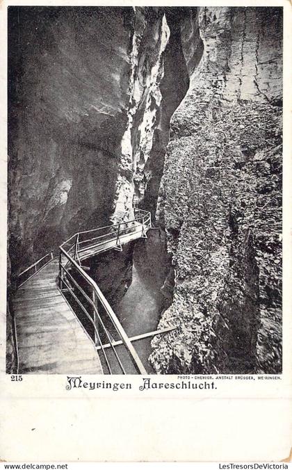 [-15%] SUISSE - Meyringen  Aaresschlucht - Carte postale ancienne