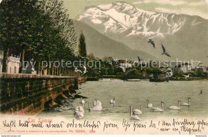 13191893 Lac Leman Genfersee Panorama Lac Leman Genfersee