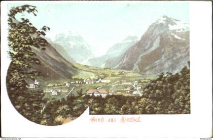 10562735 Linthal Glarus Linthal  ungelaufen ca. 1900