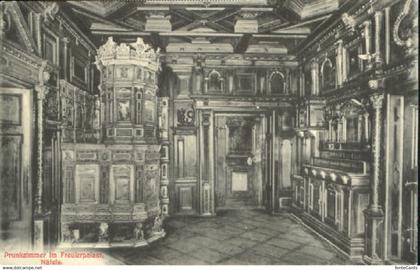 Naefels Naefels Freulerpalast Prunkzimmer ungelaufen ca. 1910