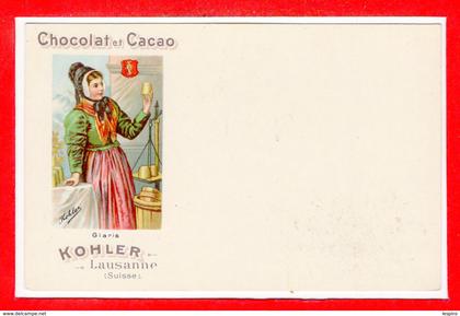 SUISSE --  Chocolat et Cacao Kohler - Glaris