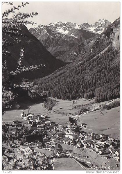 Suisse - Bergün Bravuogn - Panorama