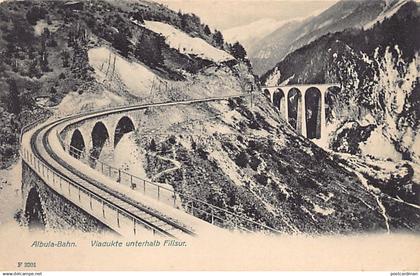 Filisur (GR) Albula-Bahn - Viadukte unterhalb Filisur - Verlag Metz & Lautz 3201