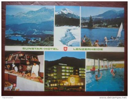 Vaz/Obervaz (GR) -  Mehrbildkarte "Sunstar-Hotel Lenzerheide"