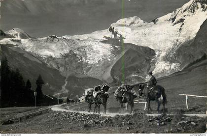 Switzerland Saas-Fee Allalinhorn Alphubel