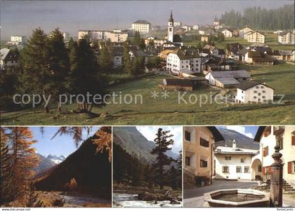 12019982 Bever Maloja Brunnen Teilansicht  Bever