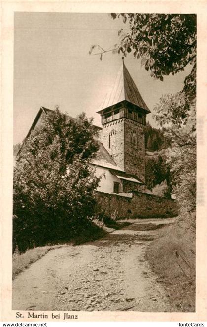 13956428 Ilanz Glion GR St. Martin Kirche Serie VIII Kirchen und Kapellen in Gra