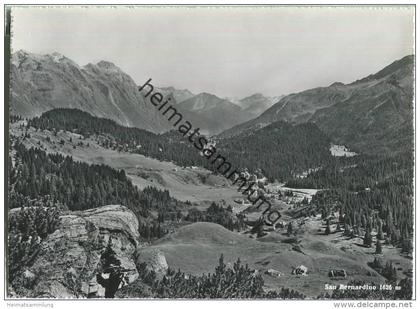 San Bernardino - Gesamtansicht - Foto-Ansichtskarte