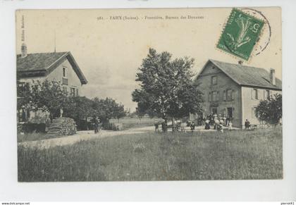 SUISSE - JURA - FAHY - Frontière, Bureau des Douanes