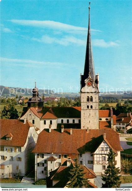 13600290 Beromuenster Stiftskirche Schloss Heimatmuseum Beromuenster