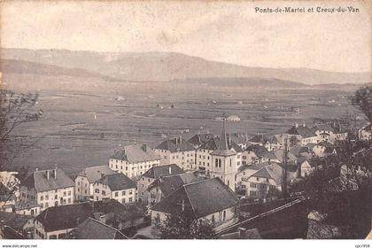 SUISSE - SAN52261 - Ponts de Martel et Creux du Van