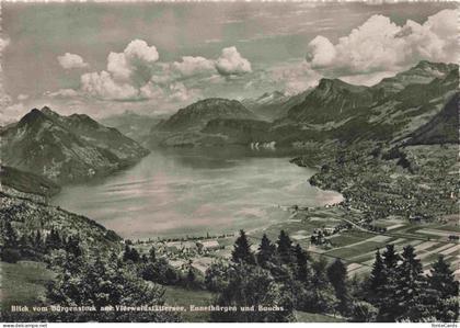 13969247 Buergenstock_Vierwaldstaettersee_NW mit Ennetbuergen und Buochs