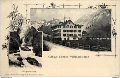 Wolfenschiessen - Kurhaus Einhorn