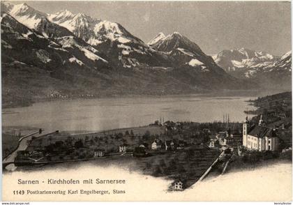 Sarnen - Kirchhofen mit Sarnersee