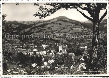 11646346 Altstaetten SG Ortsansicht mit Kirche Altstaetten SG