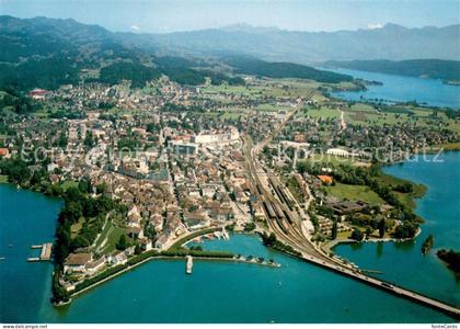 13626609 Rapperswil-Jona Fliegeraufnahme Rapperswil-Jona