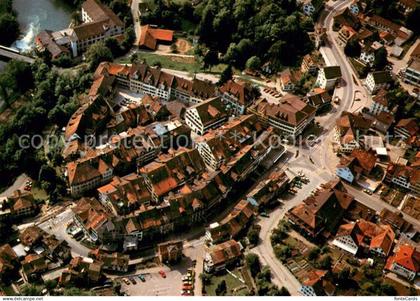 13754699 Lichtensteig Marktplatz Fliegeraufnahme Lichtensteig