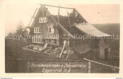 13797426 Eggersriet SG Sturmkatastrophe Januar 1919