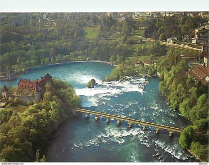 Suisse - SH Schaffhouse - Rheinfall - Chutes du Rhin - Neuhausen - Vue aérienne - CPM - Carte Neuve - Voir Scans Recto-V