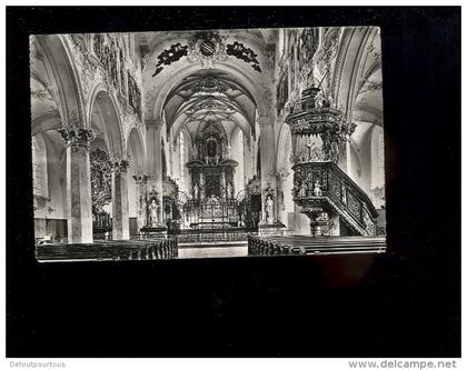 Basilika Mariastein Metzerlen Mariastein Solothurn Blick gegen Hochaltar  1956