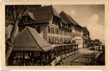 Sanatorium Allerheiligenberg - Station Hägendorf