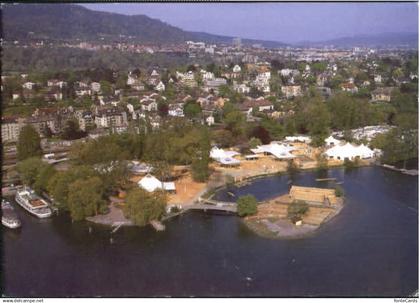 10562134 Zuerich-Wollishofen Zuerich-Wollishofen Pfahlbauten x 1990