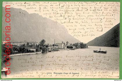 ah0681 - SWITZERLAND - VINTAGE POSTCARD  -  Maroggia  - Lake Lugano