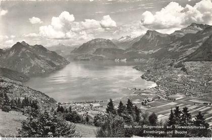 SUISSE - Bürgenstock -  Vue du Bürgenstock jusqu'au lac des Quatre-Cantons - Carte Postale Ancienne