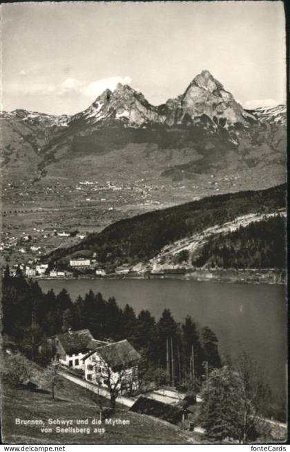 10815436 Brunnen SZ Schwyz Mythen  * Brunnen