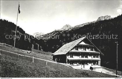 11729244 Riemenstalden Berghaus St Bernhard Alp Kirchrueti