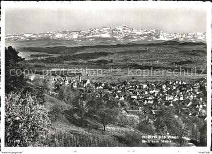 12587686 Weinfelden Blick zum Saentis Weinfelden