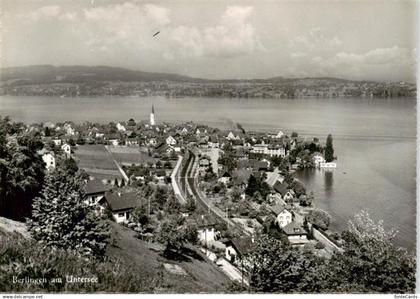 13875684 Berlingen Untersee Fliegeraufnahme Berlingen Untersee