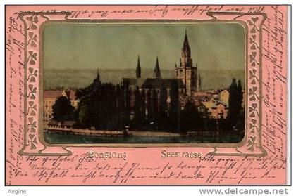 SUISSE- ref no 686- tg thurgovie -carte systeme - konstanz - seestrasse    - bon etat