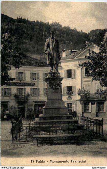 Faido - Monumento Franscini