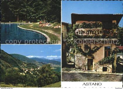 11891498 Astano Strandpartie Panorama Ticino pittoresco Astano