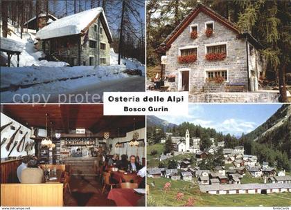 12002416 Bosco Gurin Osteria delle Alpi Bosco Gurin