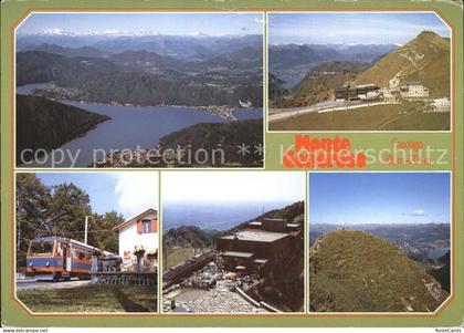 12371698 Monte Generoso Capolago Ferrovia Bahn Ristorante Monte Generoso Vetta