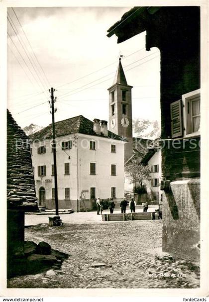 13709492 Osco TI Dorfpartie mit Kirche