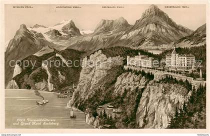 13792518 Bauen Viewaldstaettersee m. Grand Hotel Seelisberg Bauen