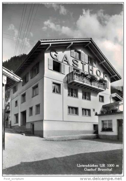 Suisse - Unterschächen - Gasthof Brunnital