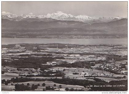 Suisse - Arzier - Mont Blanc et Lac Léman