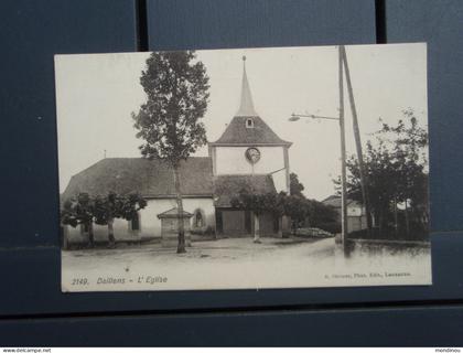 Daillens L'Eglise, carte non écrite