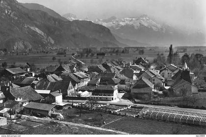 Suisse - Vaud VD - En Avion au-dessus de NOVILLE