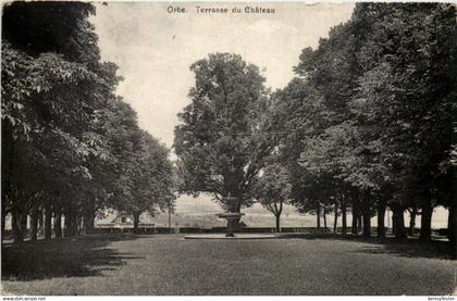 Orbe, Terrasse du Chateau