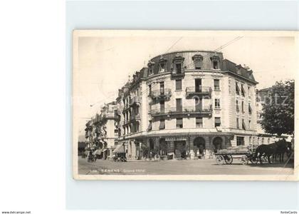 11949534 Renens Grand Hotel Pferdefuhrwerk