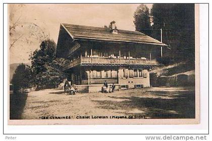 SUISSE - MAYENS DE SION - Les Cyanines - chalet Loretan