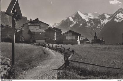 Suisse - Grächen mit Weisshorngruppe