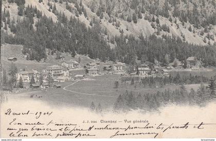 Suisse -  ORSIERES - Champex - Vue générale